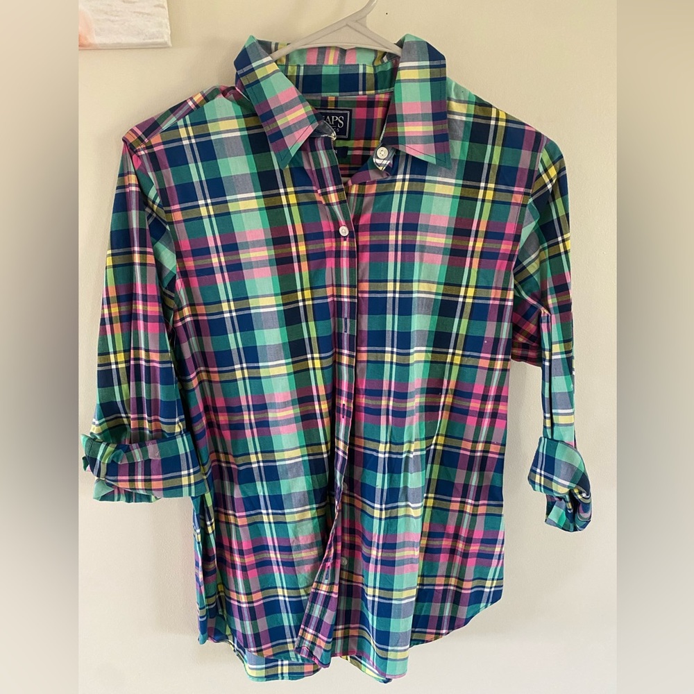 Chaps Spring Button Down